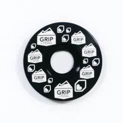 Burgtec x Grip & Pedal Top Cap - Burgtec Black