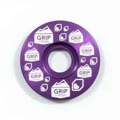 Burgtec x Grip & Pedal Top Cap - Purple Rain
