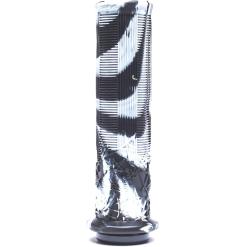Sensus Meaty Paw Lock On Grips - White Black Swirl