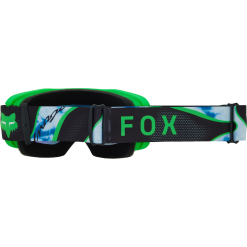 Fox Racing Main Atlas Mirrored Lens Goggles - Black/Green