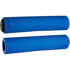 ODI Float Slip On MTB Grips - Blue