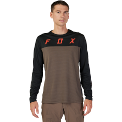 Fox Racing Defend Long Sleeve Jersey - Cekt FA23 - Dirt Brown