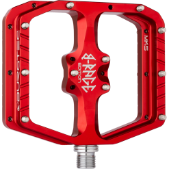 Burgtec Penthouse MK5 B-Rage Edition Pedals - Race Red