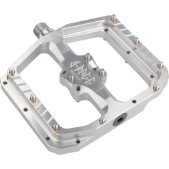 Burgtec Penthouse MK5 B-Rage Edition Pedals - Rhodium Silver