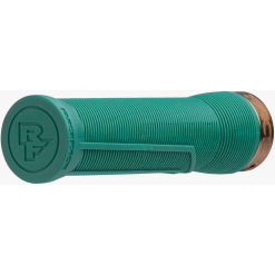 Race Face Chester Lock On Grips - Limited Edition - Forest Green/Kash Money