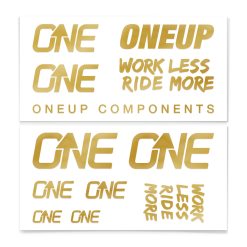 OneUp Components Decal Kit - Gold