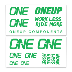 OneUp Components Decal Kit - Green