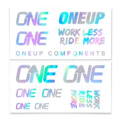 OneUp Components Decal Kit - Oil Slick