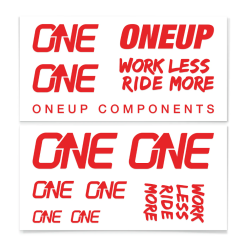 OneUp Components Decal Kit - Red