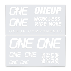 OneUp Components Decal Kit - White