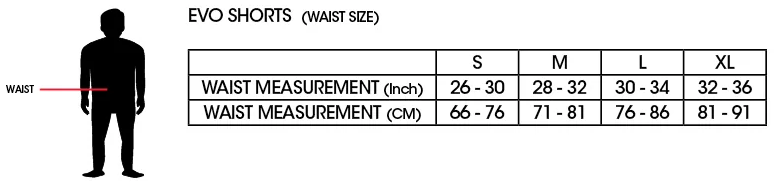 SixSixOne 661 Evo Compression Short w/ Chamois - Sizing