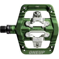 OneUp Components Clip Pedals - Dark Green