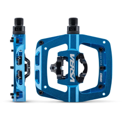 DMR Versa Flat/Clipless Pedals - Blue