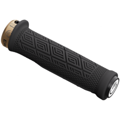 Ergon GDH Team Lock-On Grips - Vali Höll Edition - Black/Gold