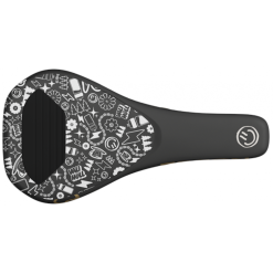 Ergon SM Downhill Comp Saddle - Vali Höll Edition - Black/Gold