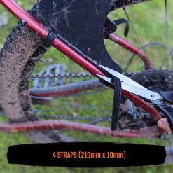 Mudhugger Rear Gravel Hugger Quick Fit Strap Kit