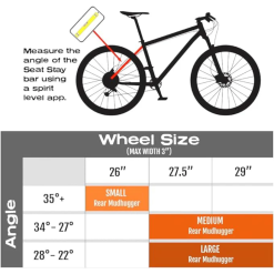 Mudhugger MK2 Large Rear Hugger Mudguard