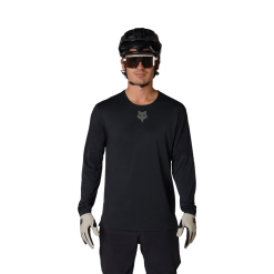 Fox Flexair Long Sleeve Jersey - Black