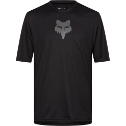 Fox Ranger Short Sleeve Jersey - Fox Head - Black