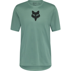 Fox Ranger Short Sleeve Jersey - Fox Head - Pine Green