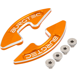 Burgtec Chainring Bash Guard - Pair/Iron Bro Orange