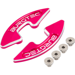 Burgtec Chainring Bash Guard - Pair/Toxic Barbie Pink