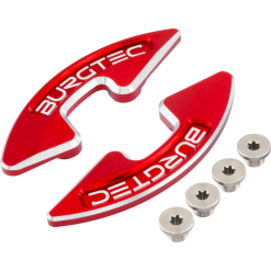 Burgtec Chainring Bash Guard - Pair/Race Red