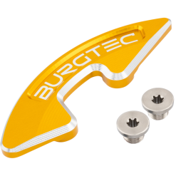 Burgtec Chainring Bash Guard - Single/Burgtec Bullion Gold
