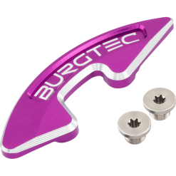 Burgtec Chainring Bash Guard - Single/Purple Rain