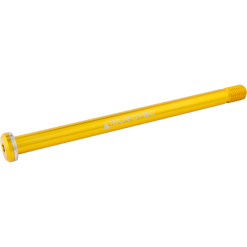 Burgtec 180mm x 12mm 1.75mm Pitch Rear Axle - Burgtec Bullion Gold