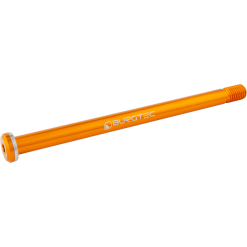 Burgtec 180mm x 12mm 1.75mm Pitch Rear Axle - Iron Bro Orange