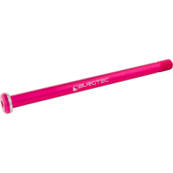 Burgtec 180mm x 12mm 1.75mm Pitch Rear Axle - Toxic Barbie Pink