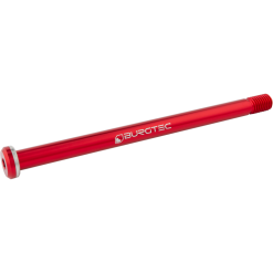 Burgtec 180mm x 12mm 1.75mm Pitch Rear Axle - Race Red
