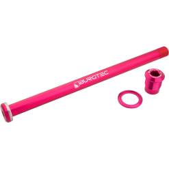 Burgtec 188mm x 12mm 1.00mm Pitch Rear Axle - Toxic Barbie Pink