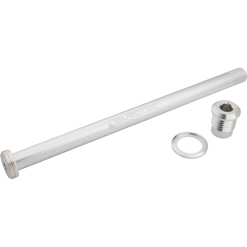 Burgtec 188mm x 12mm 1.00mm Pitch Rear Axle - Rhodium Silver