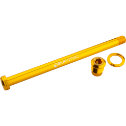 Burgtec 180mm x 12mm 1.00mm Pitch Rear Axle - Burgtec Bullion Gold