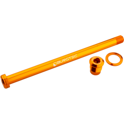 Burgtec 180mm x 12mm 1.00mm Pitch Rear Axle - Iron Bro Orange