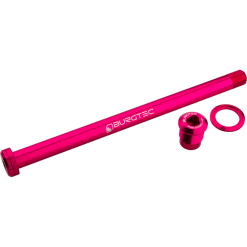 Burgtec 180mm x 12mm 1.00mm Pitch Rear Axle - Toxic Barbie Pink