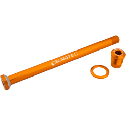 Burgtec Amflow 174mm Rear Axle - Iron Bro Orange
