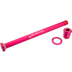 Burgtec Amflow 174mm Rear Axle - Toxic Barbie Pink