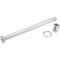 Burgtec Amflow 174mm Rear Axle - Rhodium Silver