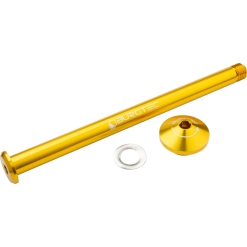 Burgtec Yeti 171mm Rear Axle - Burgtec Bullion Gold
