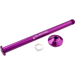 Burgtec Yeti 171mm Rear Axle - Purple Rain