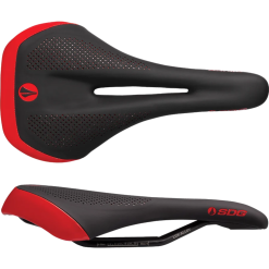 SDG Allure V2 Lux-Alloy Saddle - Red