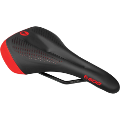 SDG Allure V2 Lux-Alloy Saddle - Red