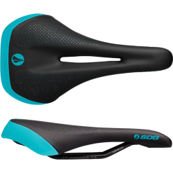 SDG Allure V2 Lux-Alloy Saddle - Turquoise