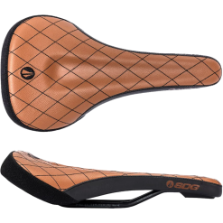 SDG Bel Air V3 Max Lux-Alloy Stitched Leather Saddle - Brown
