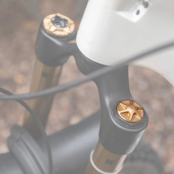 Oak Components Air Valve Fork Cap - Copper