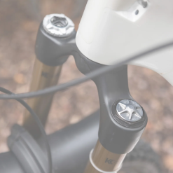 Oak Components Air Valve Fork Cap - Raw
